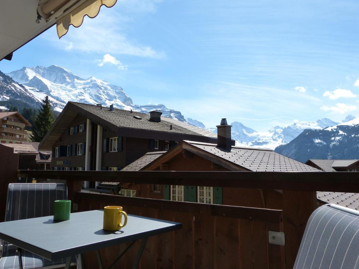 Apartament Chalet Bella Vista 3 Wengen Zewnętrze zdjęcie