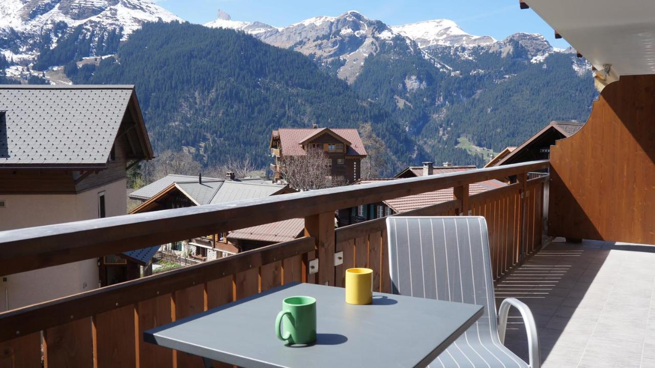 Apartament Chalet Bella Vista 3 Wengen Zewnętrze zdjęcie